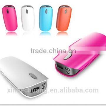 2016 New Fashion Design Mini Series Portable Power Bank 2600mAh for Phone