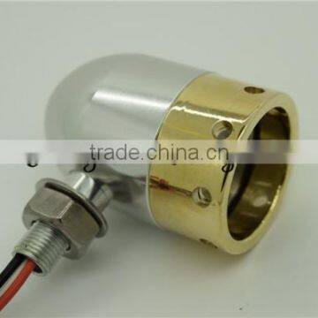 Motorcycle Brass Bullet Turn Signal Light for Dyna Mini Brass Bullet Turn Light photo-3