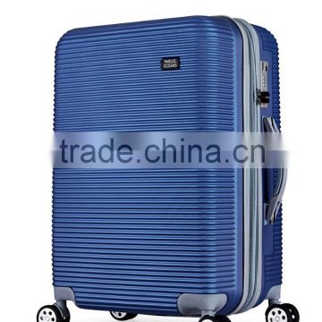 hot sale travel house luggage with spinner wheels TSA lock zipper in guangdong luggage factory