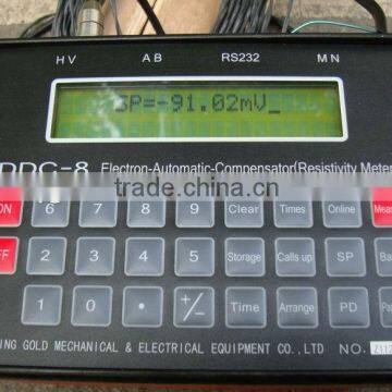 Geological Water Exploration Instrument DDC-8 Electronic Auto-Compensation Instrument (Resistivity Meter)