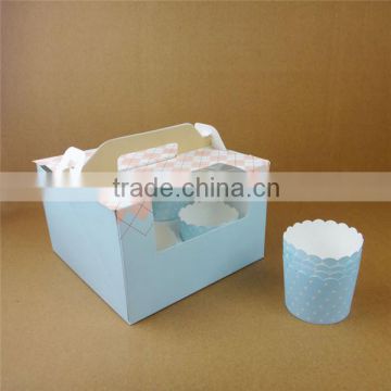 UV Coating Printing Corrugated paper cupcake box