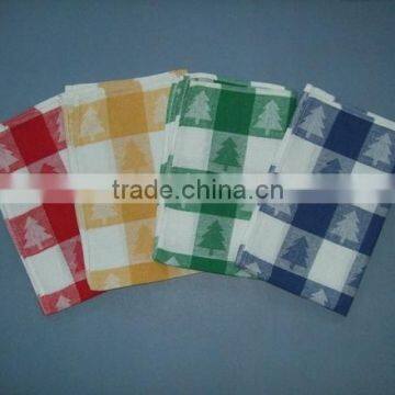 waffle weaving jacquard cotton tea towel home textile wholesale alibaba