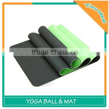 Eco-friendly Colorful Anti-slip Fancy TPE Yoga Mat photo-3