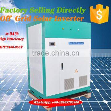 variable frequency starting 200kw off grid high conversion solar inverter