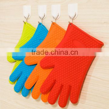 Wholesale Non-Stick Silicone BBQ Cooking Gloves Set, Thin Waterproof Gloves