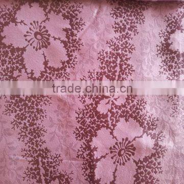 Fleece Base Blackout Jacquard fabric for bedroom window fabric curtain