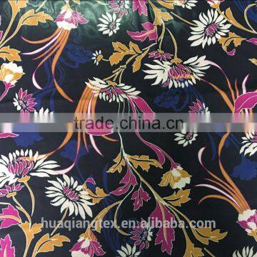 High Quality Enchanting Floral Printed Silk Georgette Fabric for One Piece Dress