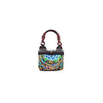 Cheap casual canvas bag indian handmade embroidery lady shoulder bag