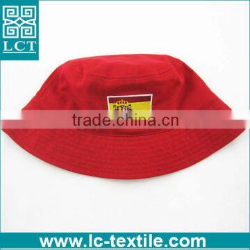 LCTN1892 Flag Embroidered Softtextile Cotton Unisex-Adult Bucket Hat Custom photo-2