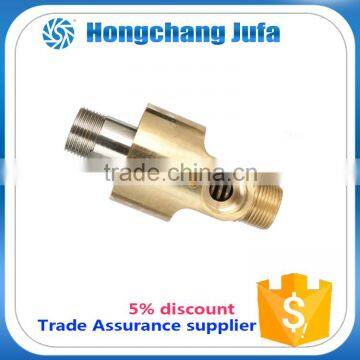 Foshan stainless steel female thread end 1'' coaxial rotary joint