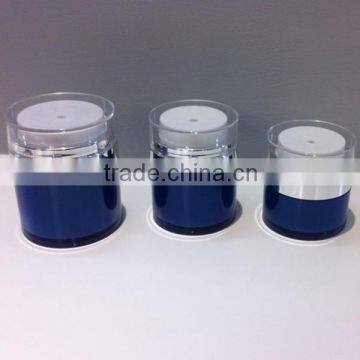 new style cosmetic airless bottles acrylic airless cream jar