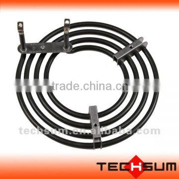 Stainless steel coil hotplate heating element