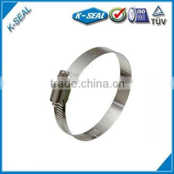 American type nail clamp,snap-on cover hose clamp, perforated type/style hose clamp KB52SS