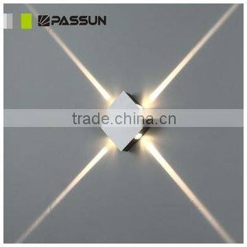 Decorative indoor led wall light