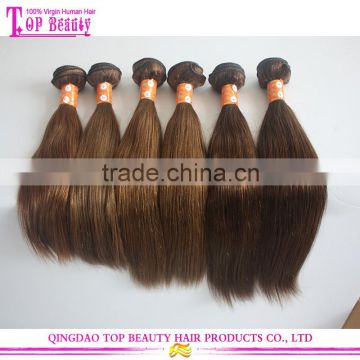 Alibaba Trade Assurance Brazilian Hair Weave Blonde And Brown Grade 6A Brown Weave Human Hair