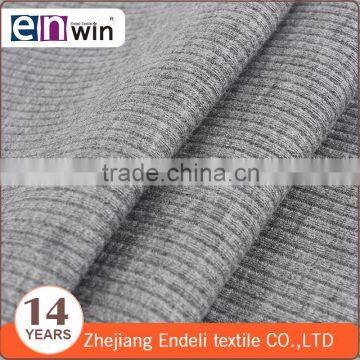 OEM&ODM Designer Wholesale 32s Polyester Rib Free Cut Jersey Knit Fabric