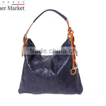 Hobo Bag With an Adjustable Handle Handbags Italian Bags Genuine Leather Florence Leather Fashion