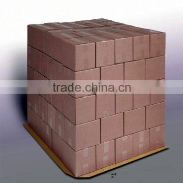 pull-push slip sheet and entry pattern moving paper pallet