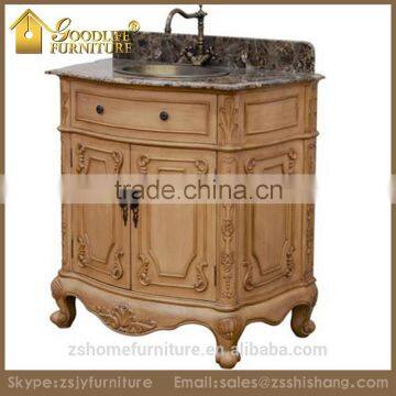 Free standing Antique Single Sink Bathroom Vanity