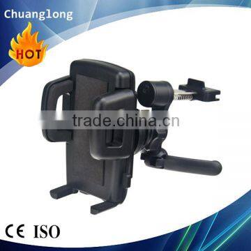360 Rotating Pratical one button release non-slip design car mount vent phone holder for mobile phone and GPS