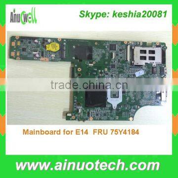 System board Replacement Laptop Mainboard for Lenovo E14 Laptop motherboard FRU 75Y4184