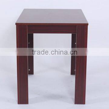 E1 Melamine MDF Dining Table With Easy Style Stools photo-3