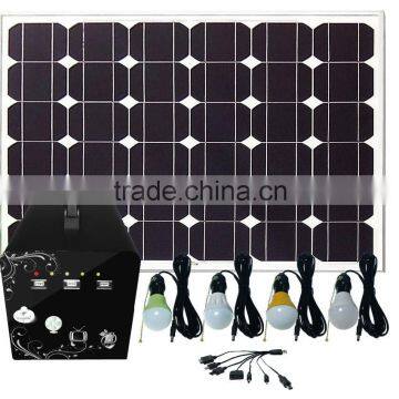 solar power lighting system can load TV and FAN