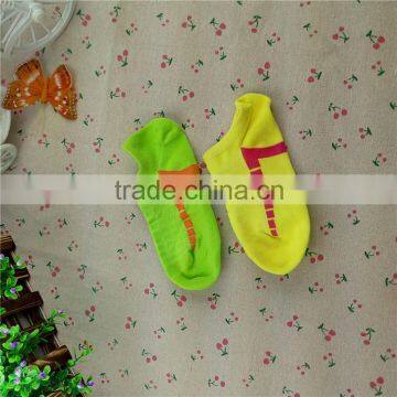 Fashion Colorful Design Sport Ankle Socks,women Colorful Ankle Socks