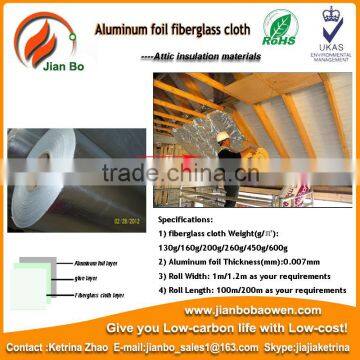 Attic Insulation Materials,fiberglass Cloth Coated Aluminium Foil