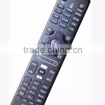 High quality Black 48 Keys AQUOS LCD REMOTE CONTROL for Sharpy Voice Button with AAA*2 1.5V Battery