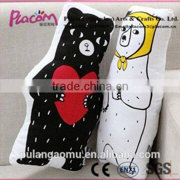Cute Hot Selling High-Quality Special Bear Plush Pillow Animal Stuffed Doll for Promotion