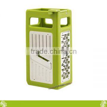 4 Sides Stainless Steel Vegetable Slicer Grater,Mini Manual Kitchen Tower Grater,4 Sides Portable Stainless Steel Cheese Graters photo-5