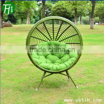 Good Quantity Green Plastic Rattan Big Size Hanging Basket