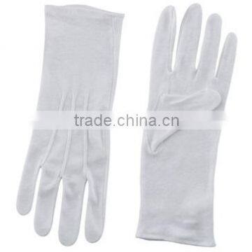 Police White Ceremony Gloves Formal White Ceremonial Cotton Glove