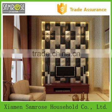 2015 China Home Decor Wholesale Faux Leather Polyurethane Decorative Interior Wall Panels