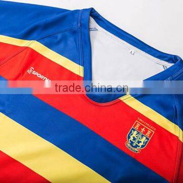 OEM Sublimation Top Quality Rugby Polo T Shirts /Rugby Jersey /Rugby Clothing photo-3