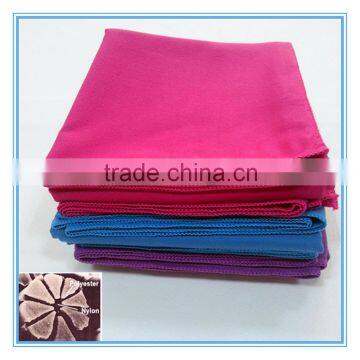 Custom made Microfiber towel, microfiber cleaning towel