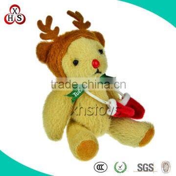Hot Sale Kids Gift Stuffed Plush Soft Giraffe Keychain For Baby Gift