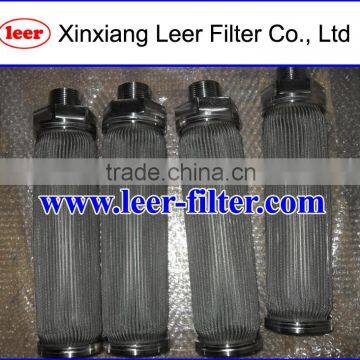 Pleated Stainless Steel Mesh Filter Cartridge