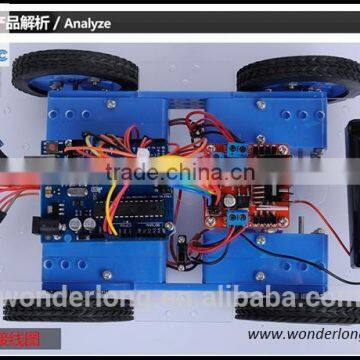 Factory wholesale Arduino smart robot car chassis kit