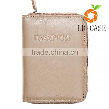 High quality rfid blocking wallet for lady with passort