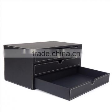 Best selling products office multipurpose storage box, leather storage box