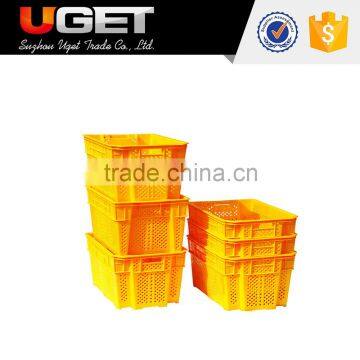 Welcome oem quality plastic logistics cube turnover mesh basket