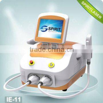 Powerful 10.4 Inch 2 in 1 IPL ND YAG Laser CPC Connector Promotion Tattoo Removal Products Movable Screen