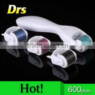 Stainless steel derma roller set changeble heads with low price