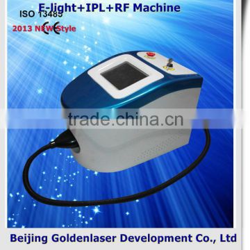 Shrink Trichopore 2013 Exporter E-light+IPL+RF Machine Elite Redness Removal Epilation Machine Weight Loss Home Use Skin Tighting Portable