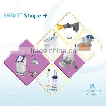 ESWT Shape 2016 NEW SHOCKWAVE high frequency weight loss machine