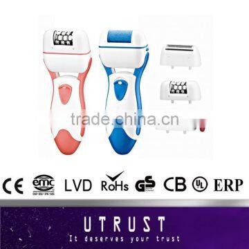 Two-sided pedicure foot file callus remover