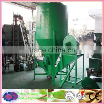 100-300 kg/hr animal feed crusher and mixer hammer mill/animal feed making machine