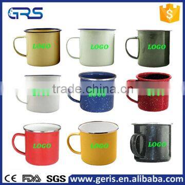 GRS logo Printed Metal Enamel Cup